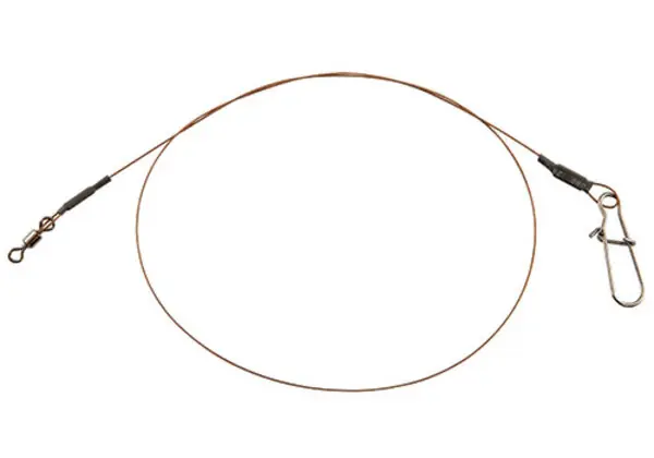 Solde Bas de ligne Fox Rage Strike Point 49 Strand Leader 40cm (2 pcs)