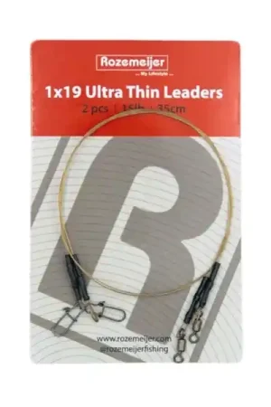 Bas de Ligne Ultra Fin 1x19 Rozemeijer 35cm (2pcs) Remise