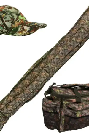 NGT Camo Rod Holdall + Carryall + Cap Remise