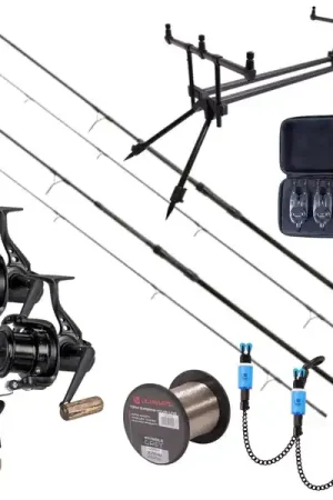 Authentique Ensemble carpe Daiwa EXT Deluxe Complet
