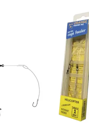 Life-Orange Feeder Rig Helicopter Avec Elastique Vente Flash