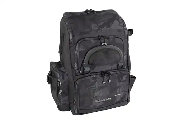 Fox Rage Voyager Camo Rucksack (incl. 4 Medium Shallow Tackleboxes) Achat Immédiat