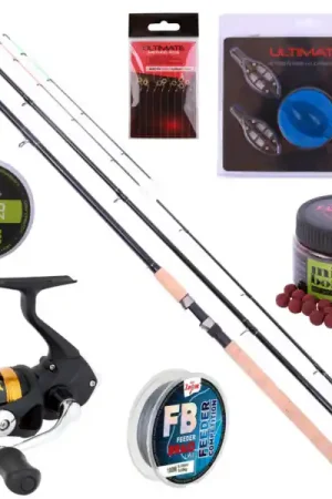 Ensemble Ultimate Method Feeder + Moulinet Shimano Meilleure Vente