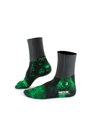 Offre Exclusive Chaussons Seac Seal Skin Camo Green 3mm