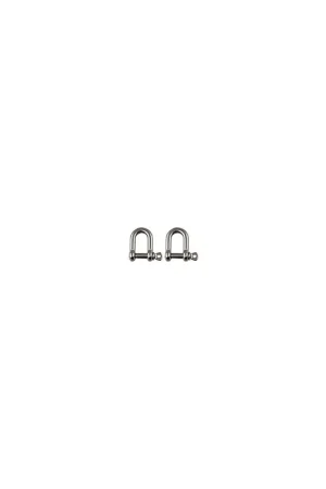 Authentique Lot de 2 Manilles Denty Spearfishing inox 4mm