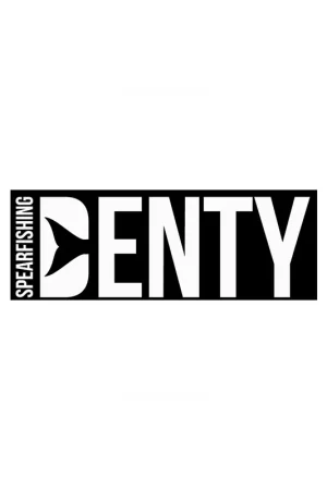 Autocollant Blanc Denty Spearfishing 34 cm Populaire
