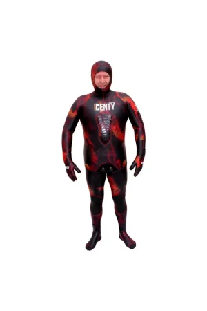 Combinaison Denty Spearfishing Anaconda Rouge 5mm Marque
