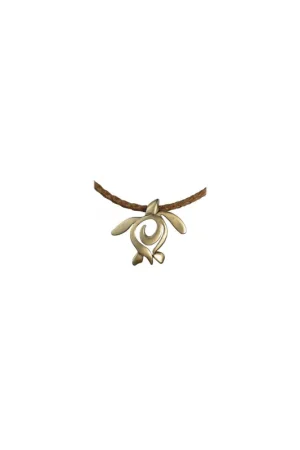 Seulement Aujourd'hui Collier Bronze – “Ocean Traveler” Turtle