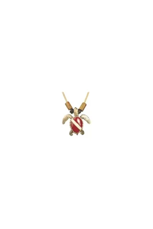 Satisfait Ou Remboursé Collier Bronze – Dive Turtle