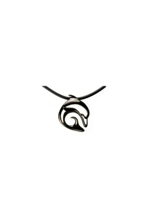 Collier Hematite – "Flipper" Dolphin Prix Réduit