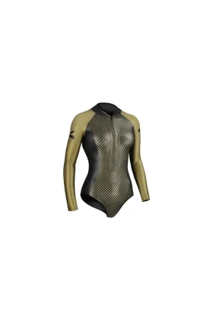 Maillot de bain en néoprène C4 Aurea Manches longues 2mm Commande En Gros