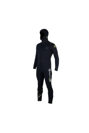Certifié Combinaison de plongée Wave Aqualung 6 mm zip frontal avec cagoule