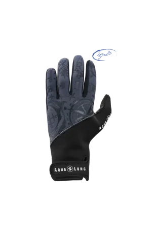Gants ADMIRAL III Noir 2 mm Neoprene Homme Aqua Lung Commander Vite