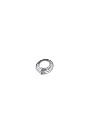 Collier inox avec bande de nylon pour fixation bloc de déco Expédition Rapide