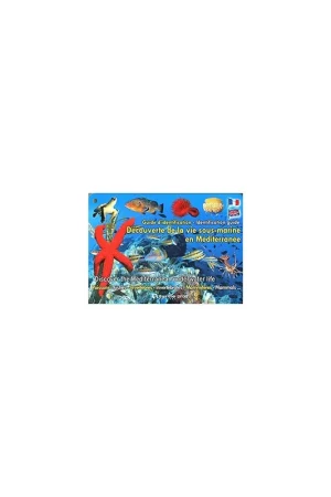 Plaquette immergeable identification des espèces sous-marines de la méditerranée Paiement Sécurisé