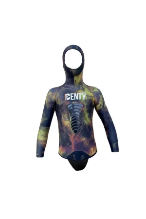 Meilleure Vente Veste Denty Spearfishing Anaconda Marron Or 5mm