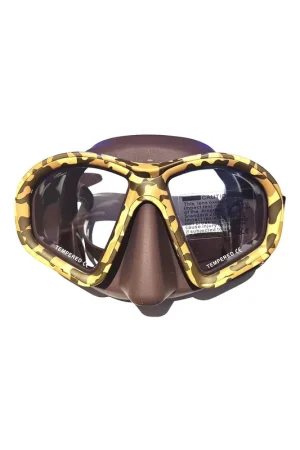 Prix Bas Masque Denty Spearfishing Camouflage Marron