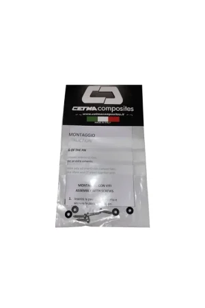 Kit visserie Cetma pour chaussons S-Wing Noirs Quantité Limitée