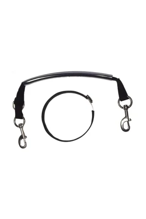 Certifié Kit De Portage avec mousqueton 120mm collier inox anneau D