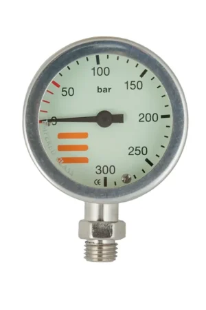 Solde Manomètre Tecline 230b 52 mm Chromé