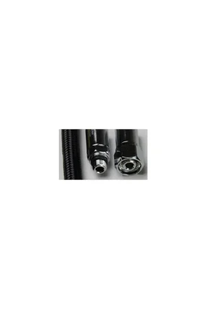 Authentique Flexible détendeur nylon tressé Noir 90cm